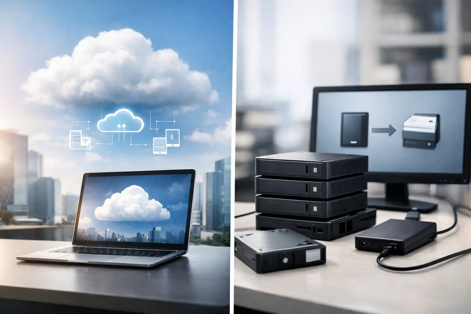 Cloud Backup vs Local Backup for Business